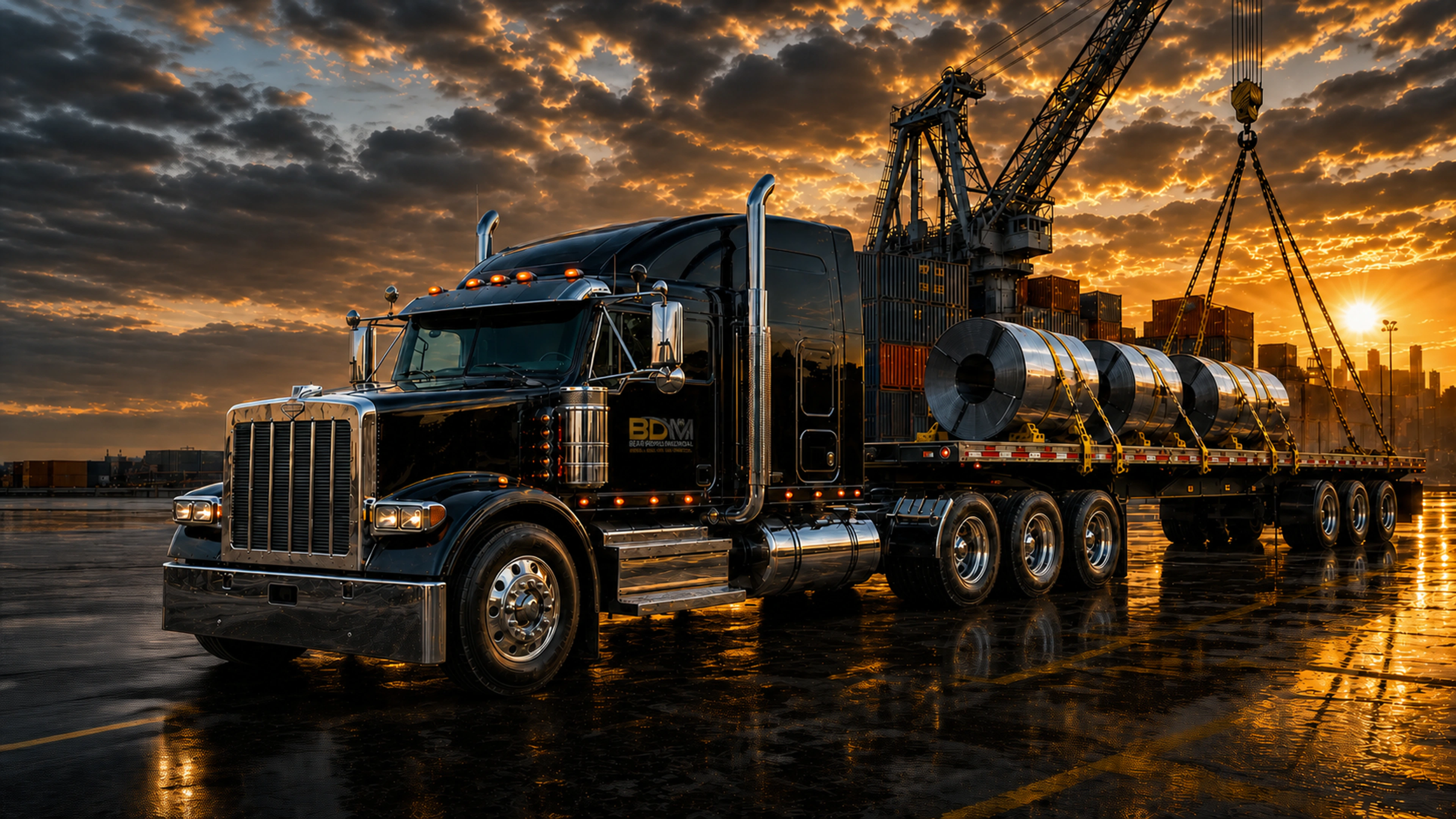Flatbed transportation services